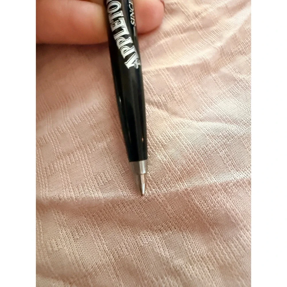 Vintage Parker Jotter Ballpoint Pen Appleton Estate Jamaica‎ Rum Advertising Blk